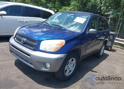 2004 Toyota Rav4 из США, поврежденный, VIN JTEGD20V540037346